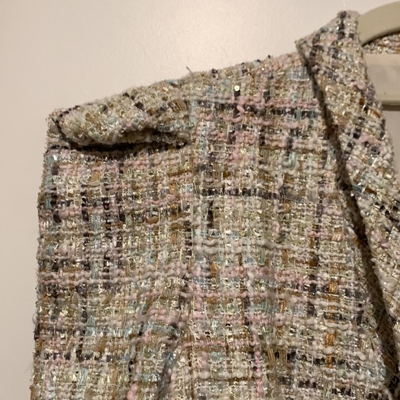 Ronny Kobo Long Sleeve Tweed Dress - Picture 7 of 7